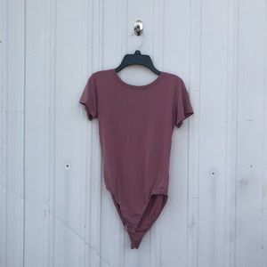 pacsun mauve bodysuit